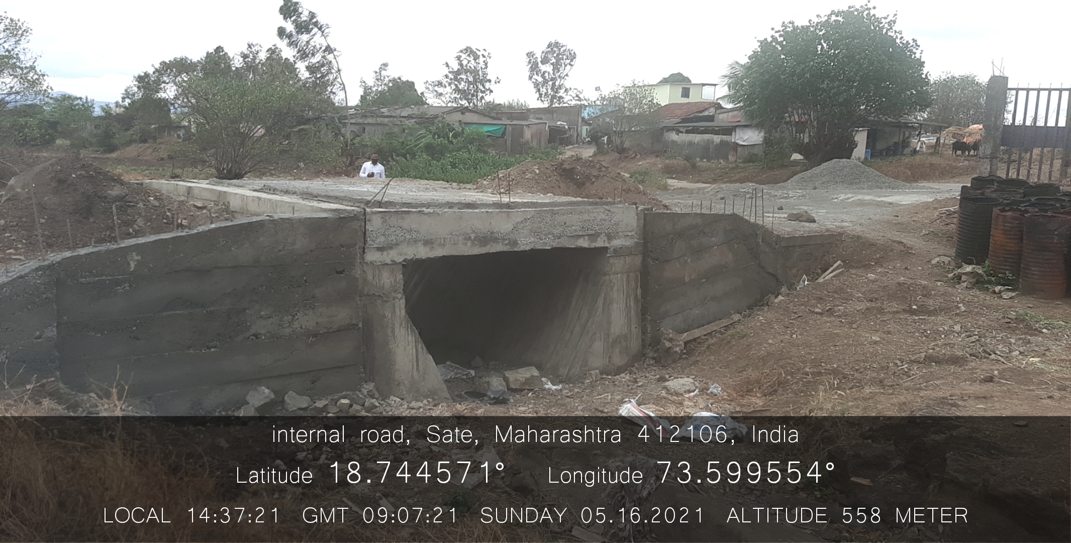 Final finishing work